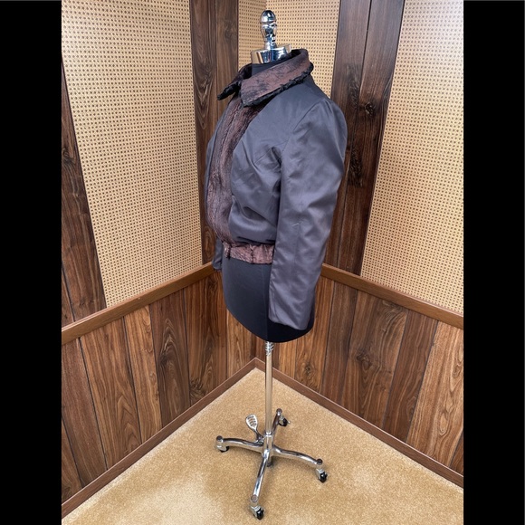 NWT Giorgio Emporio Made In Italy Persian Lamb Fur Coat Jacket XS - Picture 9 of 13